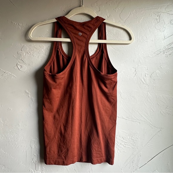 Lululemon Swiftly Tech Racerback 2.0 Dark Terracotta? Size 4 - Picture 3 of 11